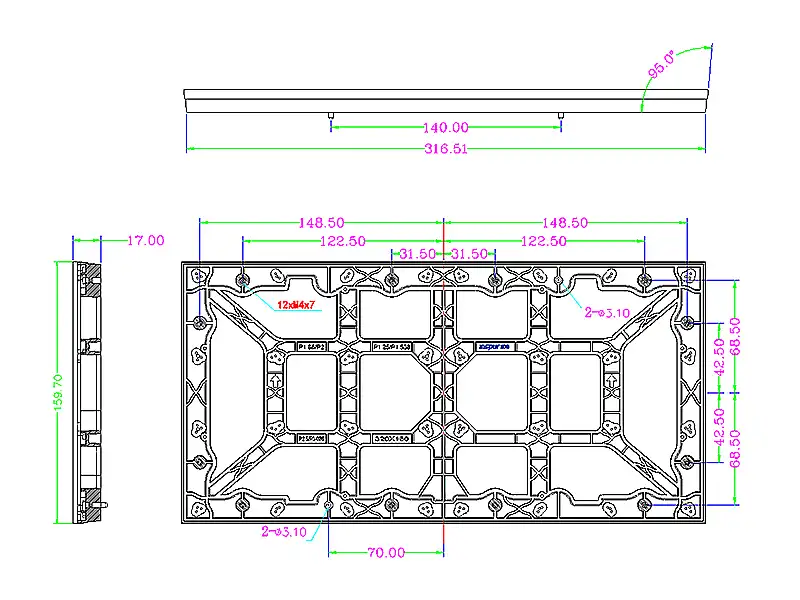 LAC Vision Flux Series Indoor LED Module V1.2