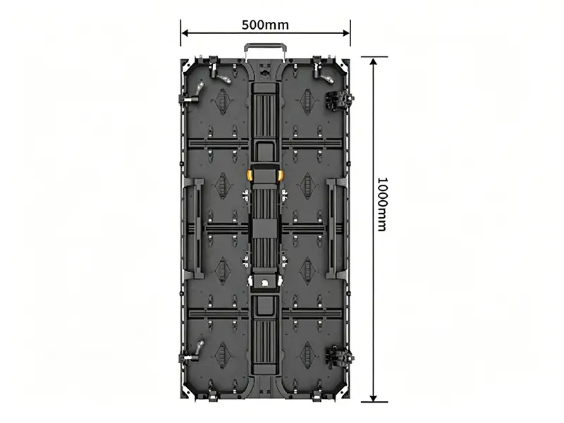 LAC Vision Stage Series Rental Display Curved 500×1000 V1.2