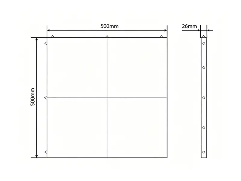 LAC Vision Stage Series Indoor Slim Dual-sided LED Display V1.0