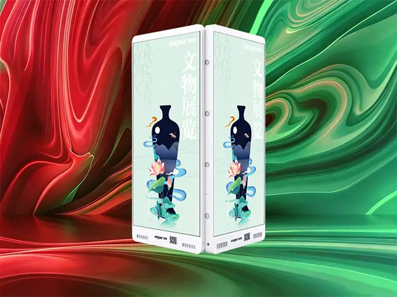 LAC Vision Pillar Series P4 Double-sided Light Pole Display V1.1